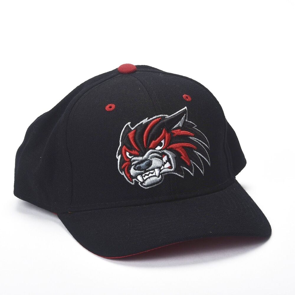 NC State University Wolfpack Embroidered Black Zephyr The Z Hat Size 7 5/8 NWT